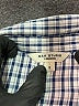 Max Studio Checkered-gingham Blue Sleeveless Button-Down Shirt Size S - photo 7