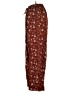 Romwe Paisley Burgundy Casual Pants Size S - photo 5