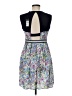Guess 100% Polyester Floral Blue Cocktail Dress Size M - photo 2
