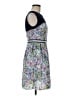 Guess 100% Polyester Floral Blue Cocktail Dress Size M - photo 4