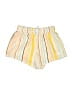 Roxy Girl Stripes Yellow Shorts Size 5 - 6 - photo 1