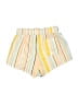 Roxy Girl Stripes Yellow Shorts Size 5 - 6 - photo 2