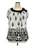 Apt. 9 Silver Sleeveless Blouse Size 2X - photo 1