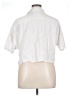 DKNY White Short Sleeve Blouse Size XL - photo 2