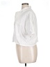 DKNY White Short Sleeve Blouse Size XL - photo 5