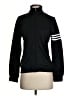 Adidas 100% Polyester Stripes Black Track Jacket Size S - photo 1