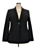 Emily... 100% Polyester Black Blazer Size 18 - photo 1