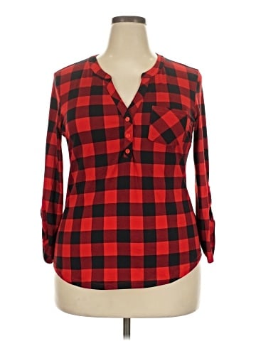 Dna Couture 3/4 Sleeve Blouse (view 1)