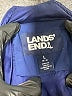 Lands' End 100% Polyester Blue Snow Pants With Bib Size L - photo 4