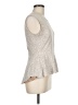 BCBGMAXAZRIA Ivory Sleeveless Blouse Size M - photo 4