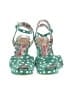Miss L Fire Green Wedges Size EU 38 - photo 2