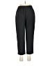 Collective Concepts 100% Polyester Solid Black Casual Pants Size M - photo 2