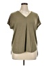 Lyssé 100% Polyester Green Short Sleeve T-Shirt Size XL - photo 1