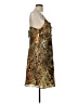 Kathie Lee 100% Polyester Animal Print Brown Cocktail Dress Size 12 - photo 4