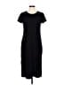 Gap Solid Black Casual Dress Size M - photo 1