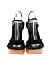Delicious Black Wedges Size 8 1/2 - photo 2