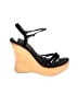 Delicious Black Wedges Size 8 1/2 - photo 1