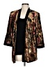 R&M Richards Floral Gold Blazer Size M (estimated) - photo 1