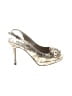 J. Renee Metallic Gold Heels Size 7 1/2 - photo 1