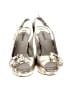 J. Renee Metallic Gold Heels Size 7 1/2 - photo 2