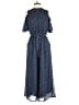 ABS Allen Schwartz 100% Polyester Polka Dots Blue Jumpsuit Size S - photo 1