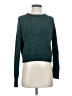Altar'd State 100% Polyester Tweed Teal Pullover Sweater Size S - photo 1