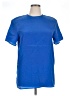 Assorted Brands 100% Polyester Blue Short Sleeve Top Size 14 - photo 1
