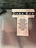Dana Kay 100% Polyester Silver Kimono Size 16 - photo 7