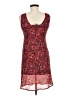 I.N. Studio 100% Polyester Paisley Burgundy Cocktail Dress Size 6 (petite) - photo 2
