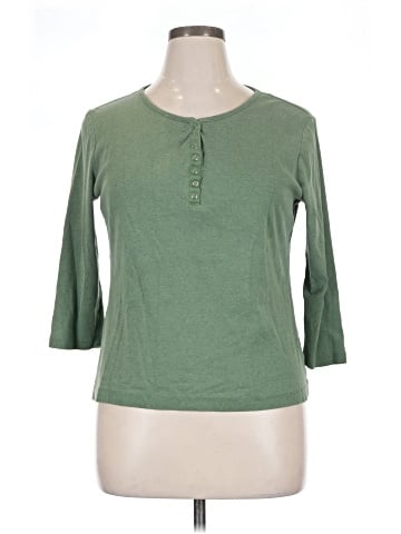 Croft & Barrow 3/4 Sleeve T-Shirt (view 1)