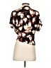 Veronica M. 100% Polyester Orange Short Sleeve Blouse Size S - photo 2