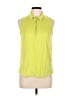 Green Envelope Green Sleeveless Button-Down Shirt Size M - photo 1