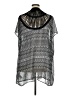 Signature Studio 100% Polyester Gray Kimono Size 0X - 1X - photo 2
