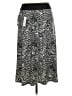 Robert Louis Animal Print Black Casual Skirt Size M - photo 2