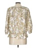 IZOD 100% Cotton Ivory 3/4 Sleeve Blouse Size L - photo 2