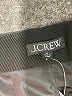 J.Crew 100% Polyester Solid Black Casual Skirt Size 10 - photo 4