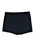 Yonique Solid Black Shorts Size L - photo 2