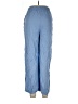 H&M 100% Viscose Blue Casual Pants Size 10 - photo 2