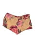 Musera 100% Viscose Floral Gold Shorts Size M - photo 2