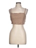 Gilly Hicks Tan Sleeveless Top Size L - photo 1