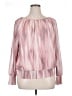 Cooper & Ella Pink Burgundy 3/4 Sleeve Blouse Size XL (4) - photo 1