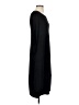 Marla Wynne Solid Black Casual Dress Size S - photo 4