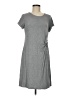 Neiman Marcus Solid Gray Casual Dress Size M - photo 1