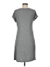 Neiman Marcus Solid Gray Casual Dress Size M - photo 2