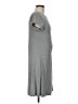 Neiman Marcus Solid Gray Casual Dress Size M - photo 4