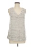 J.Jill Tweed Silver Sweater Vest Size M - photo 1