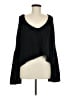 Free People 100% Cotton Black Pullover Sweater Size M - photo 1