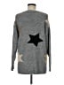 THML Stars Gray Pullover Sweater Size M - photo 2