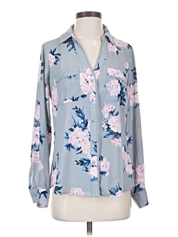 Candie's Long Sleeve Blouse (view 1)