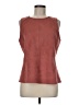 Ann Taylor Burgundy Sleeveless Blouse Size M - photo 1